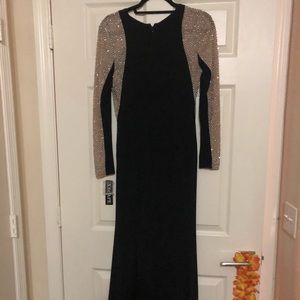 Black diamond dress